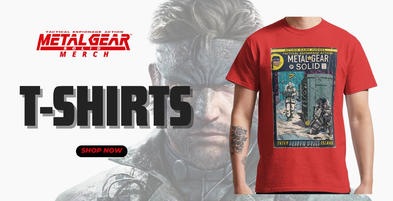 MGS T shirts - Metal Gear Solid