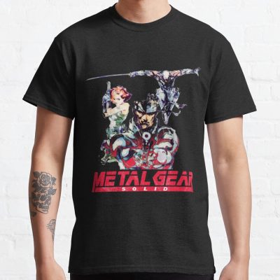 Retro Metal Gear Solid T shirt - Metal Gear Solid