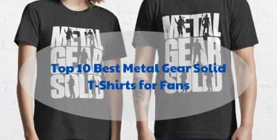 Top 10 Best Metal Gear Solid T Shirts for Fans - Metal Gear Solid